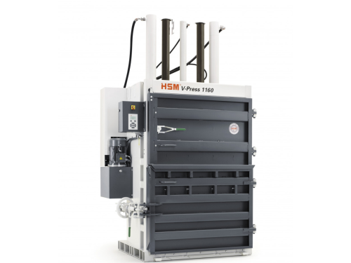 Prensa Enfardadeira Vertical HSM V-Press 1160